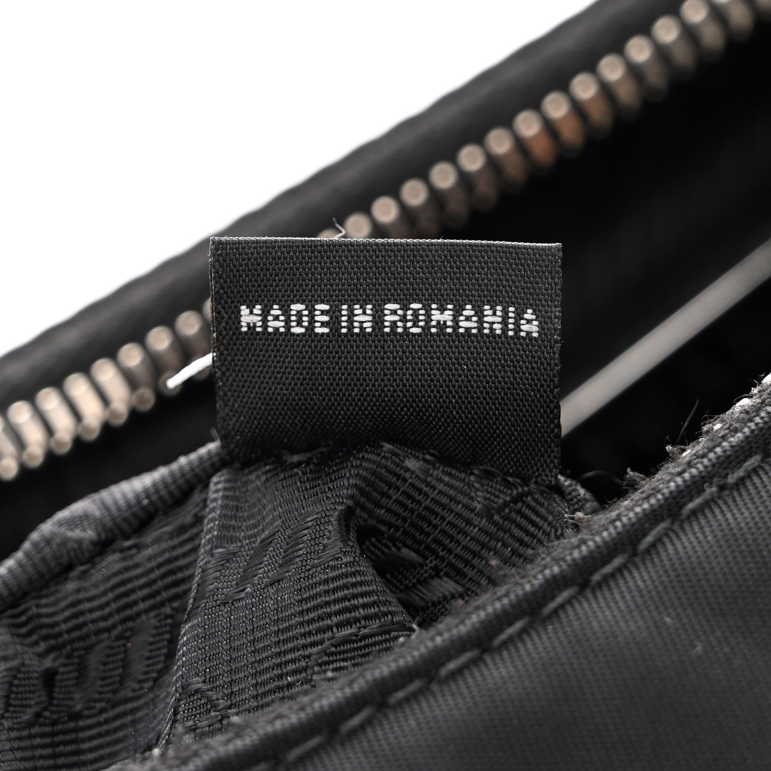 Prada Tessuto Nylon Saffiano Mini Re-Edition 2005 Bag Black 6 of 10