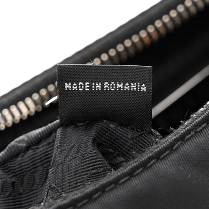 Prada Tessuto Nylon Saffiano Mini Re-Edition 2005 Bag Black 6 of 10