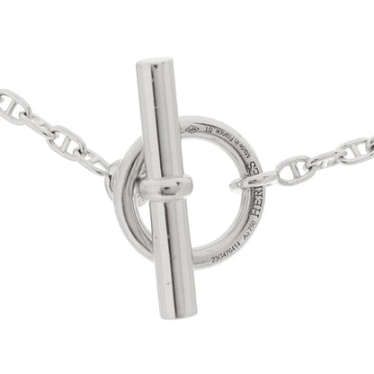 Hermes 18K White Gold Diamond New Farandole Pendant Necklace ST 4 of 5