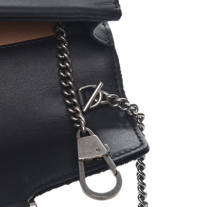 Gucci Velvet Super Mini Dionysus Shoulder Bag Black 8 of 11