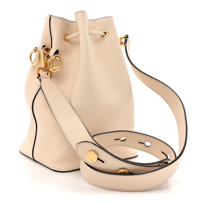 Fendi Vitello Grace Matte F is Fendi Grande Mon Tresor Bucket Bag Camelia 3 of 12