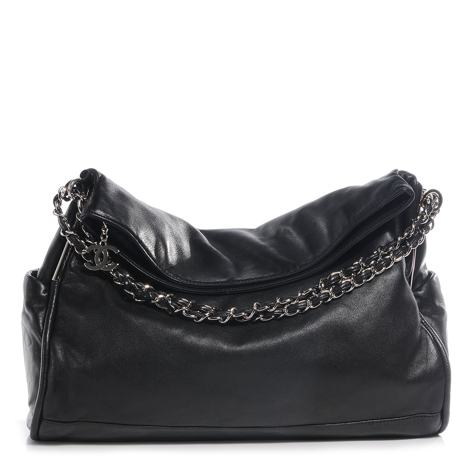 Chanel Lambskin Large Ultimate Soft Shoulder Bag Black 1 of 8