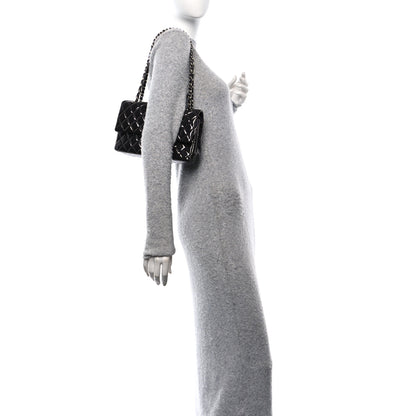 Chanel Patent Quilted Medium Double Flap Purple 2 of 11