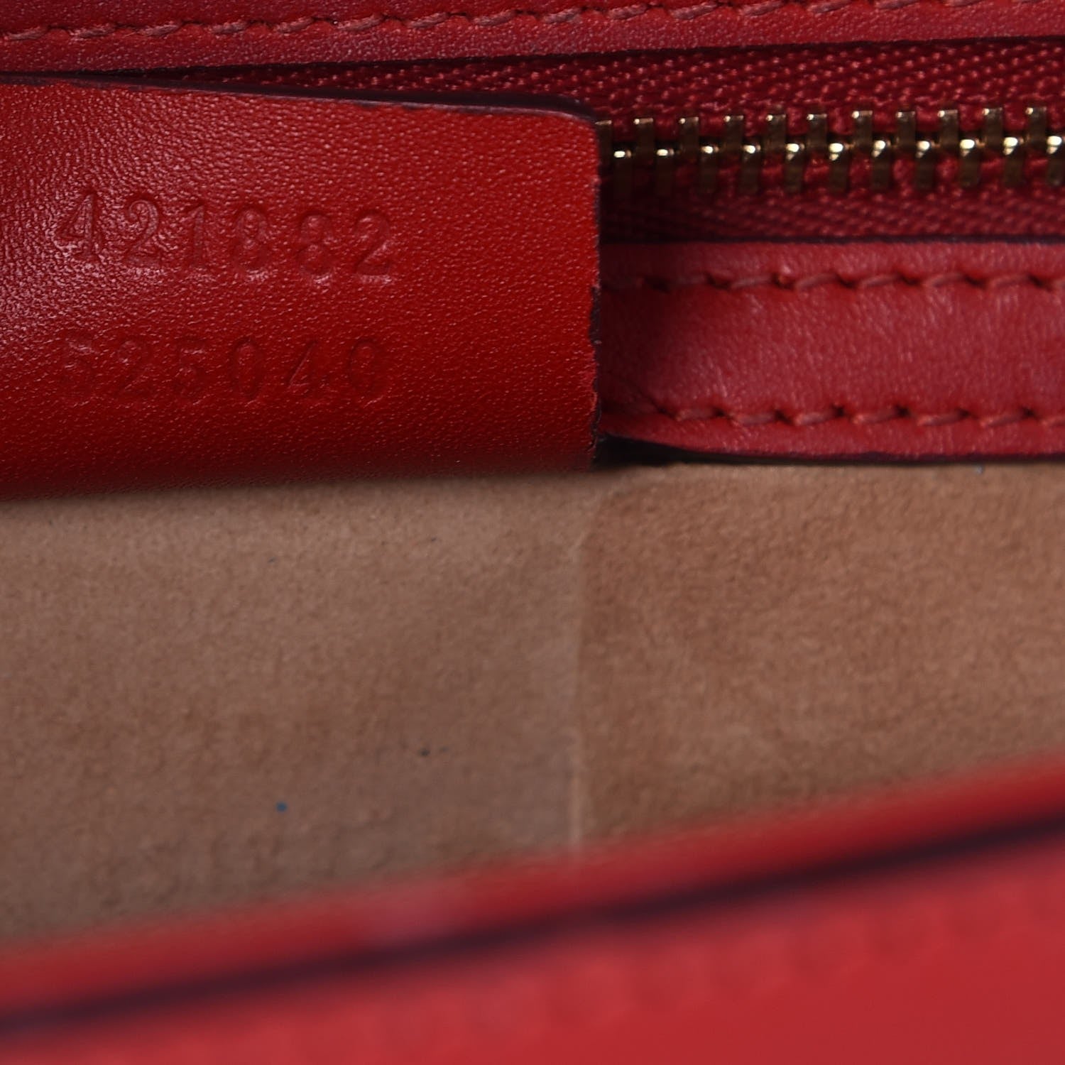 Gucci Calfskin Small Sylvie Shoulder Bag Hibiscus Red 8 of 8