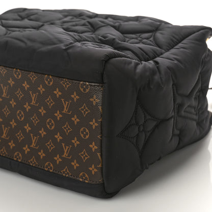 Louis Vuitton Econyl Monogram Pillow Giant Onthego MM Black 8 of 9