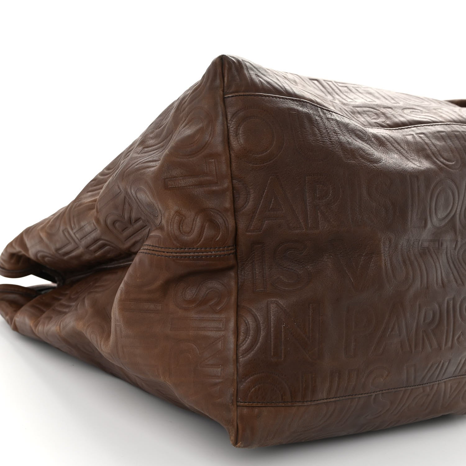 Louis Vuitton Monogram Paris Souple Whisper GM Chocolate 9 of 12