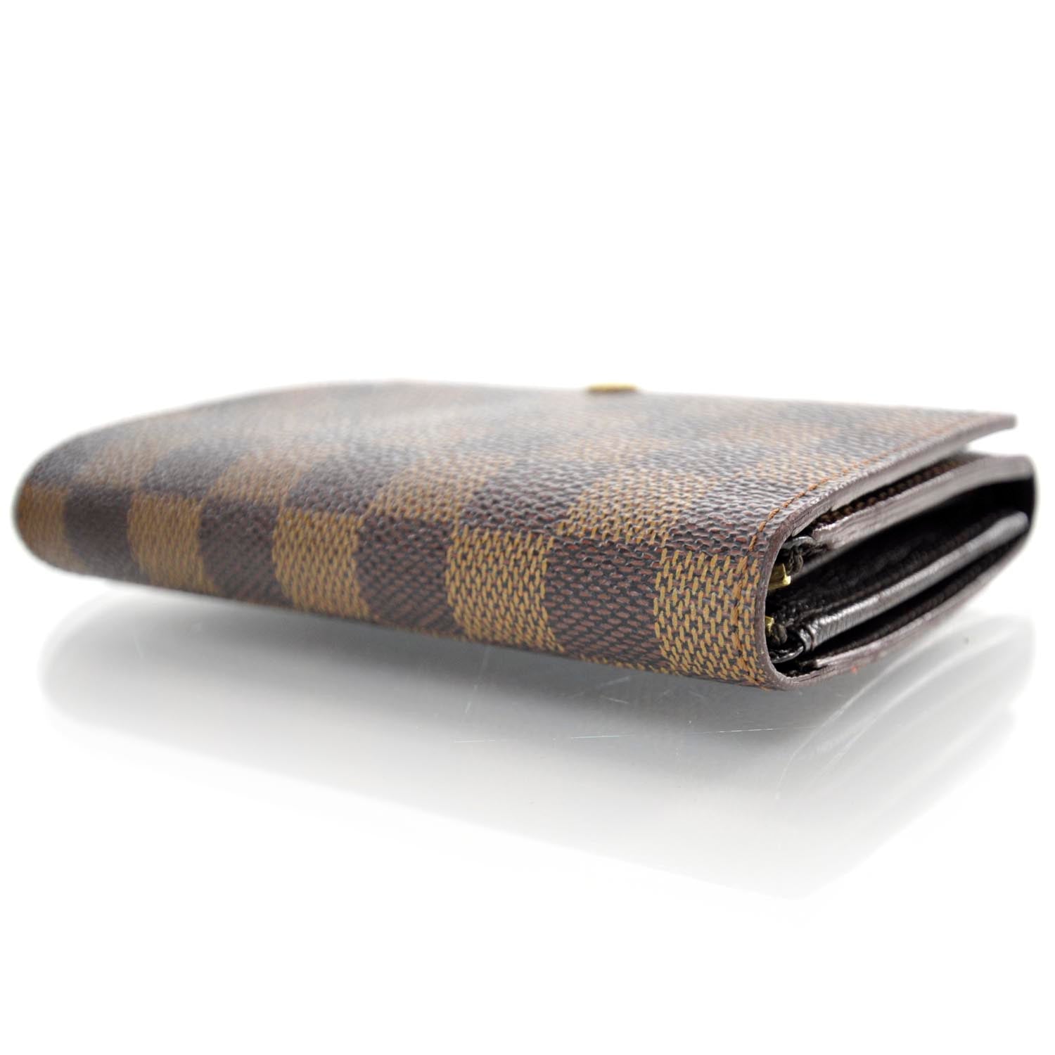 Louis Vuitton Damier Ebene Porte-Monnaie Tresor Wallet 3 of 7