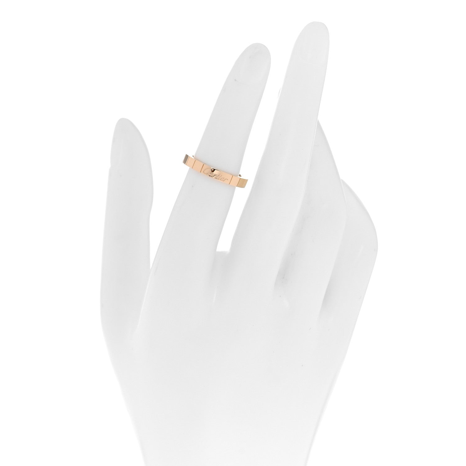 Cartier 18K Yellow Gold Lanieres Ring 50 5.25 2 of 5