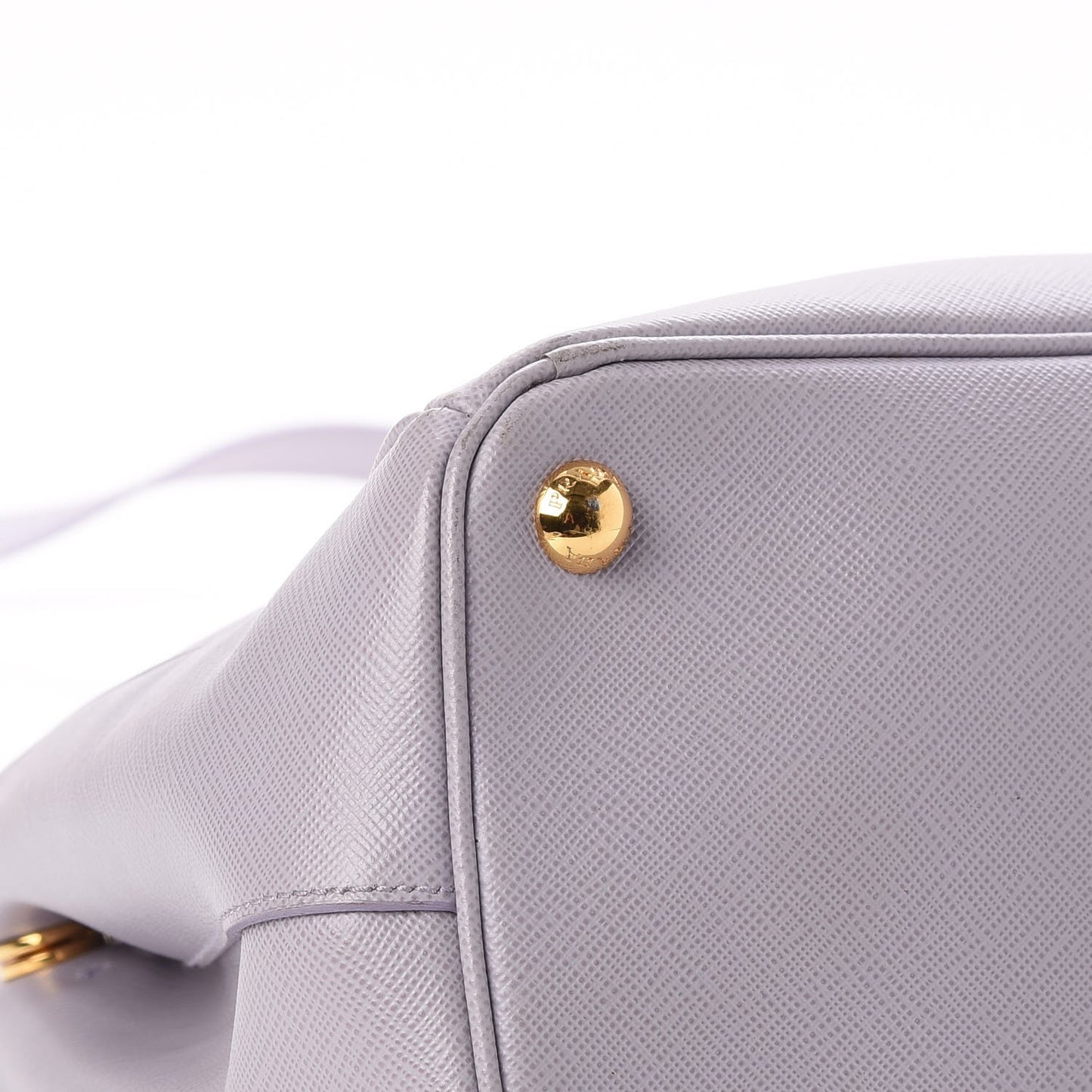 Saffiano Small Galleria Double Zip Tote Glicine