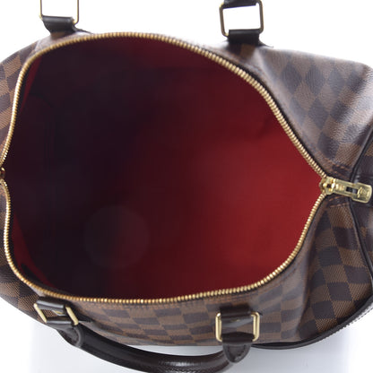 Louis Vuitton Damier Ebene Speedy Bandouliere 35 5 of 11