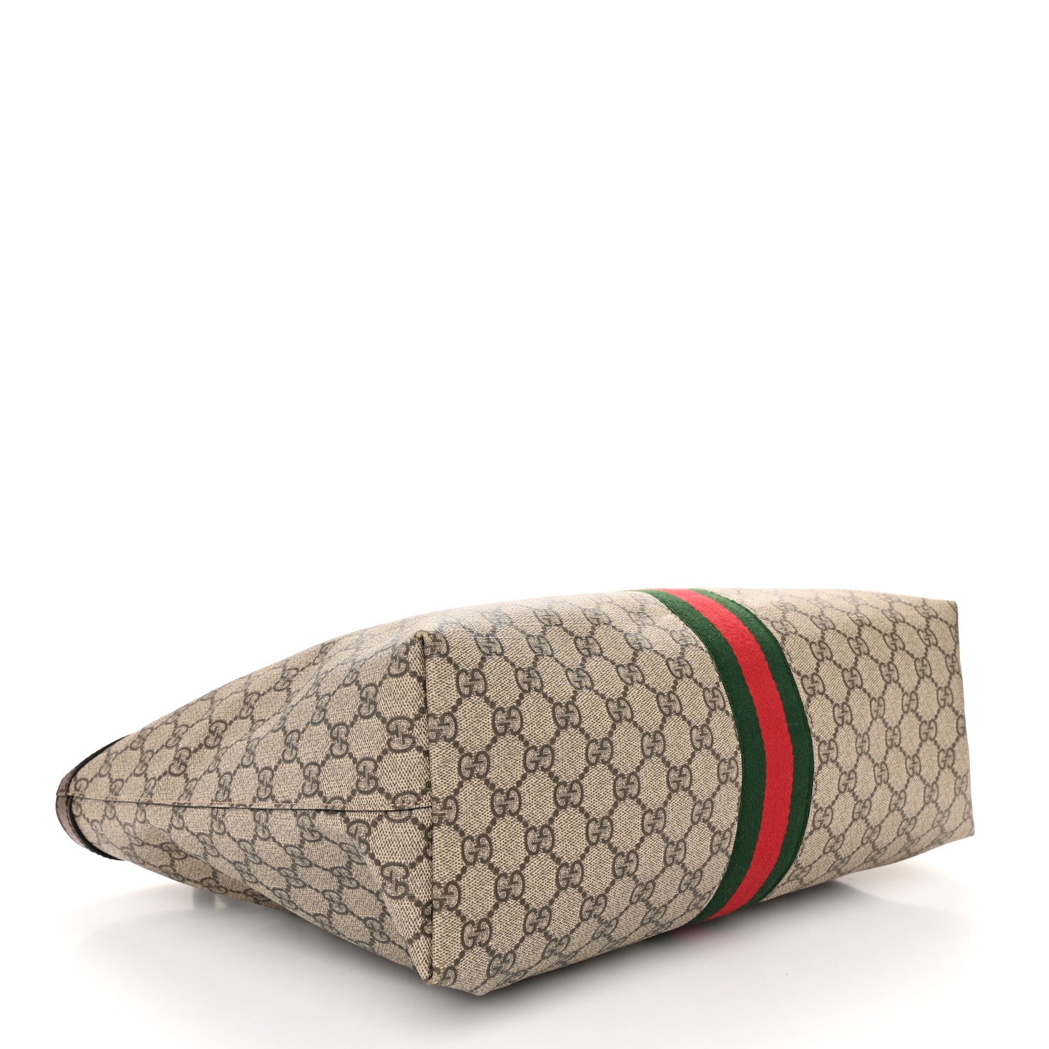 Gucci GG Supreme Monogram Medium Ophidia Shopping Tote Brown 4 of 10