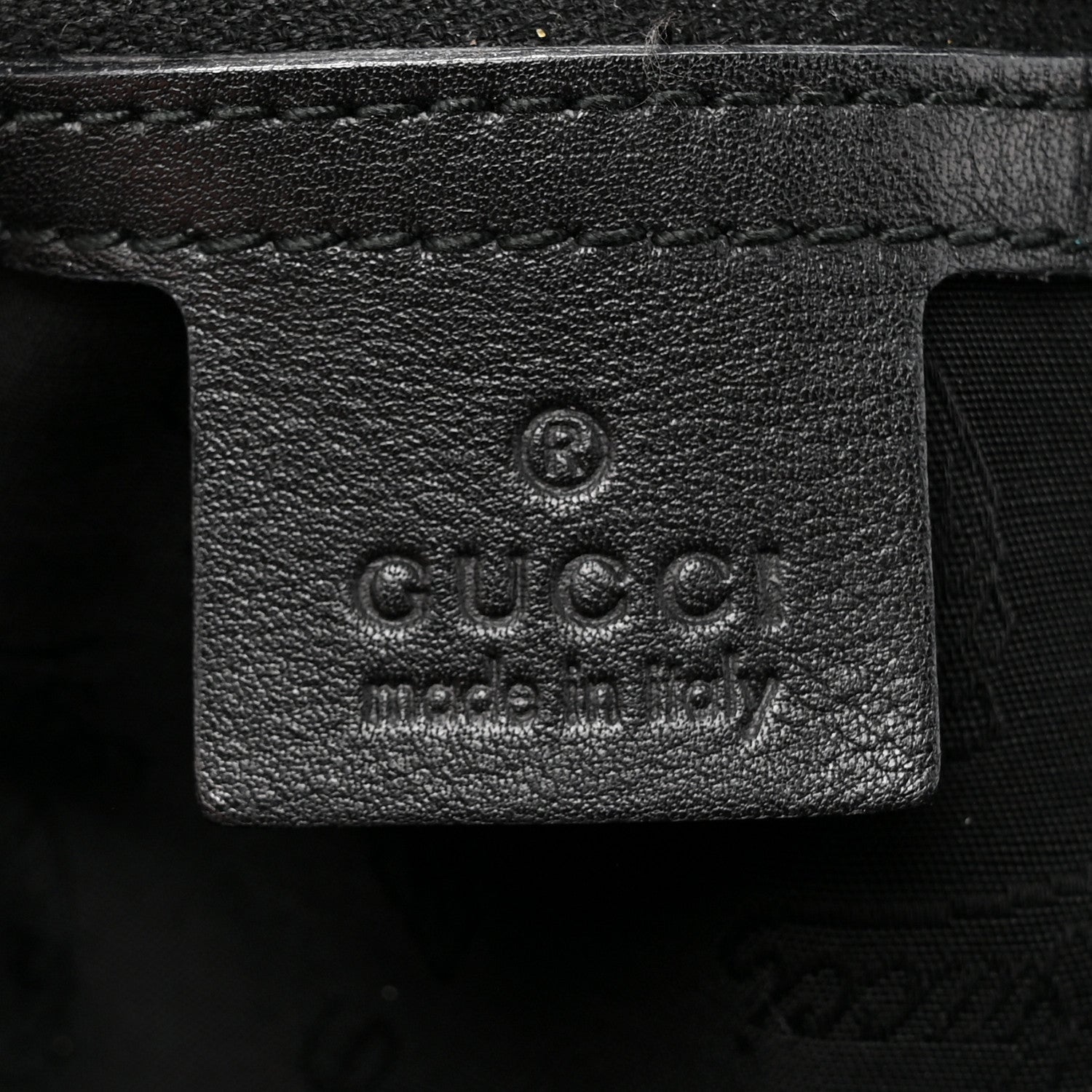 Gucci Guccissima Medium Icon Bit Shoulder Bag Black 6 of 10