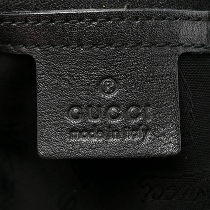 Gucci Guccissima Medium Icon Bit Shoulder Bag Black 6 of 10