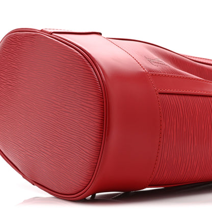 Louis Vuitton Epi Randonnee PM Castillan Red 10 of 10