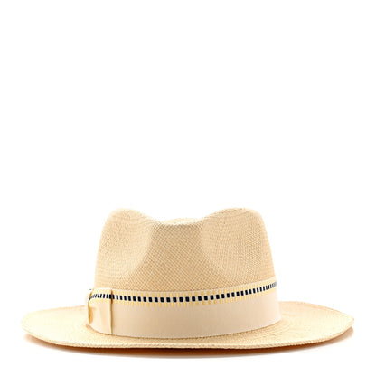 Hermes Straw Esperance Panama Hat 56 Natural 3 of 11