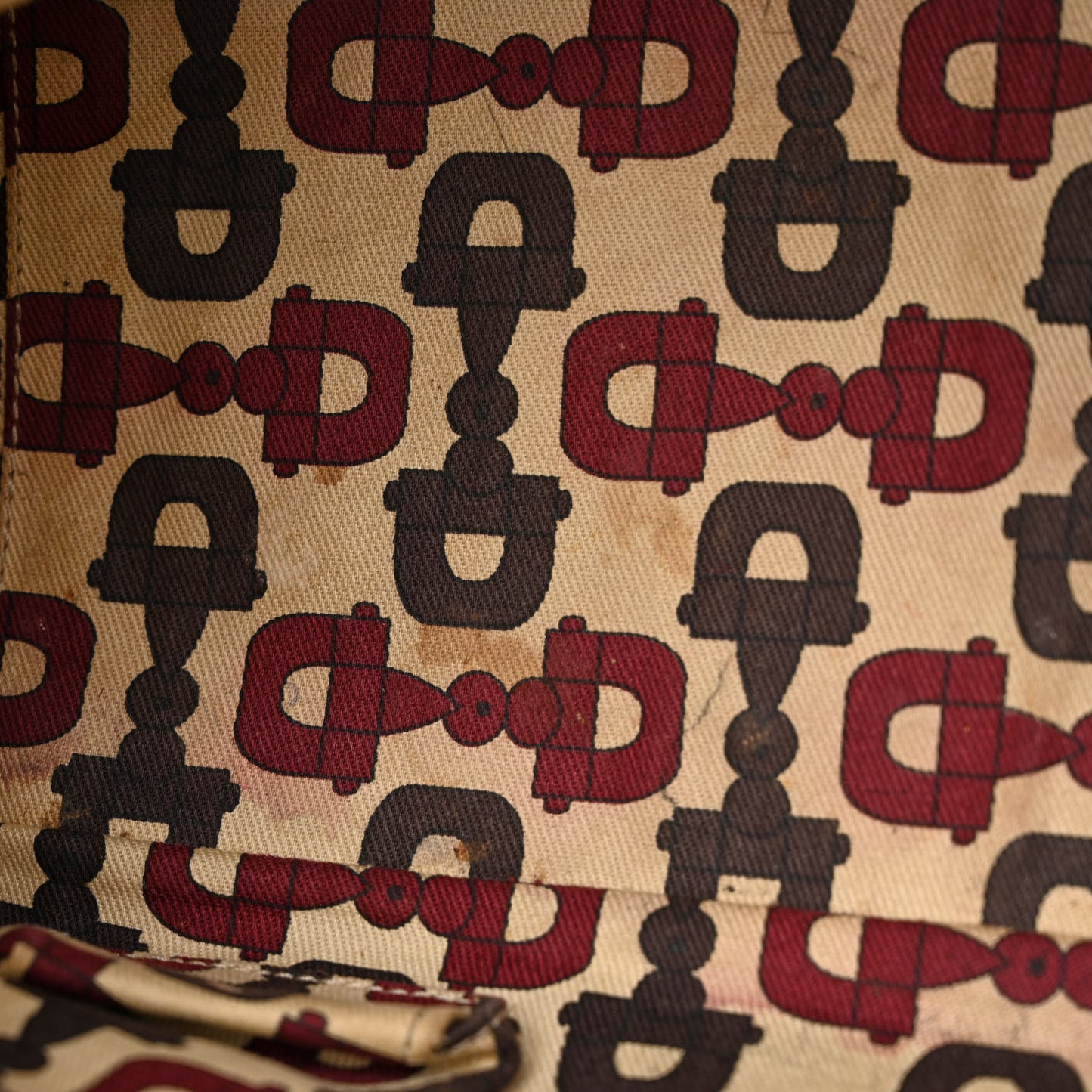 Guccissima Small Princy Satchel Brown