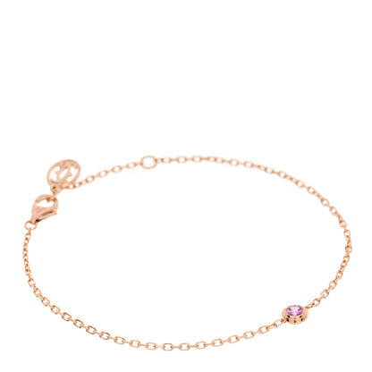 Cartier 18K Pink Gold Pink Sapphire D'Amour Bracelet 1 of 3