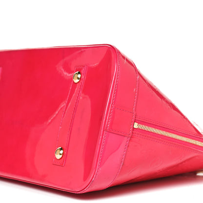 Louis Vuitton Vernis Alma GM Rose Pop 10 of 13