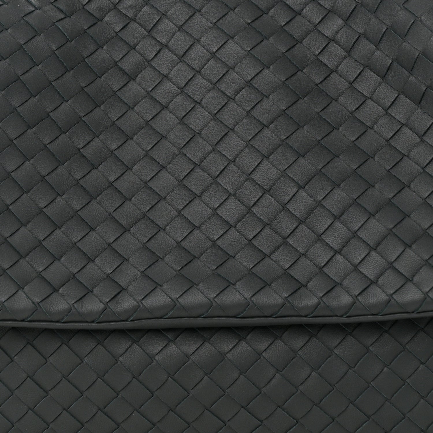 Bottega Veneta Nappa Intrecciato Flap Shoulder Bag Ardoise 8 of 10
