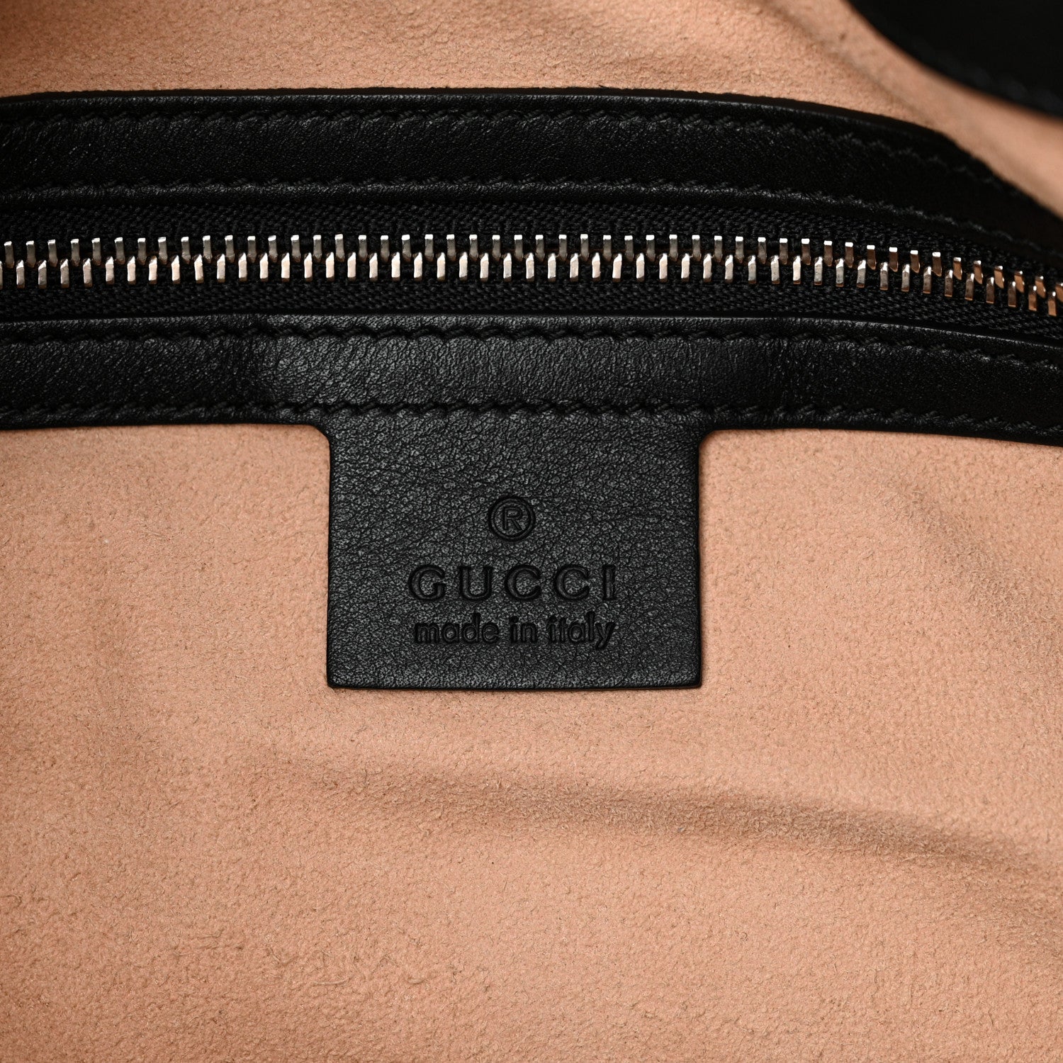 Gucci Calfskin Dog Embroidered Extra Large Dionysus Hobo Black 6 of 14