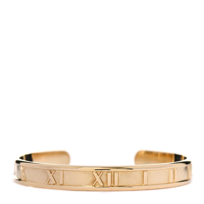 Tiffany 18K Yellow Gold Atlas Cuff Bracelet 1 of 5