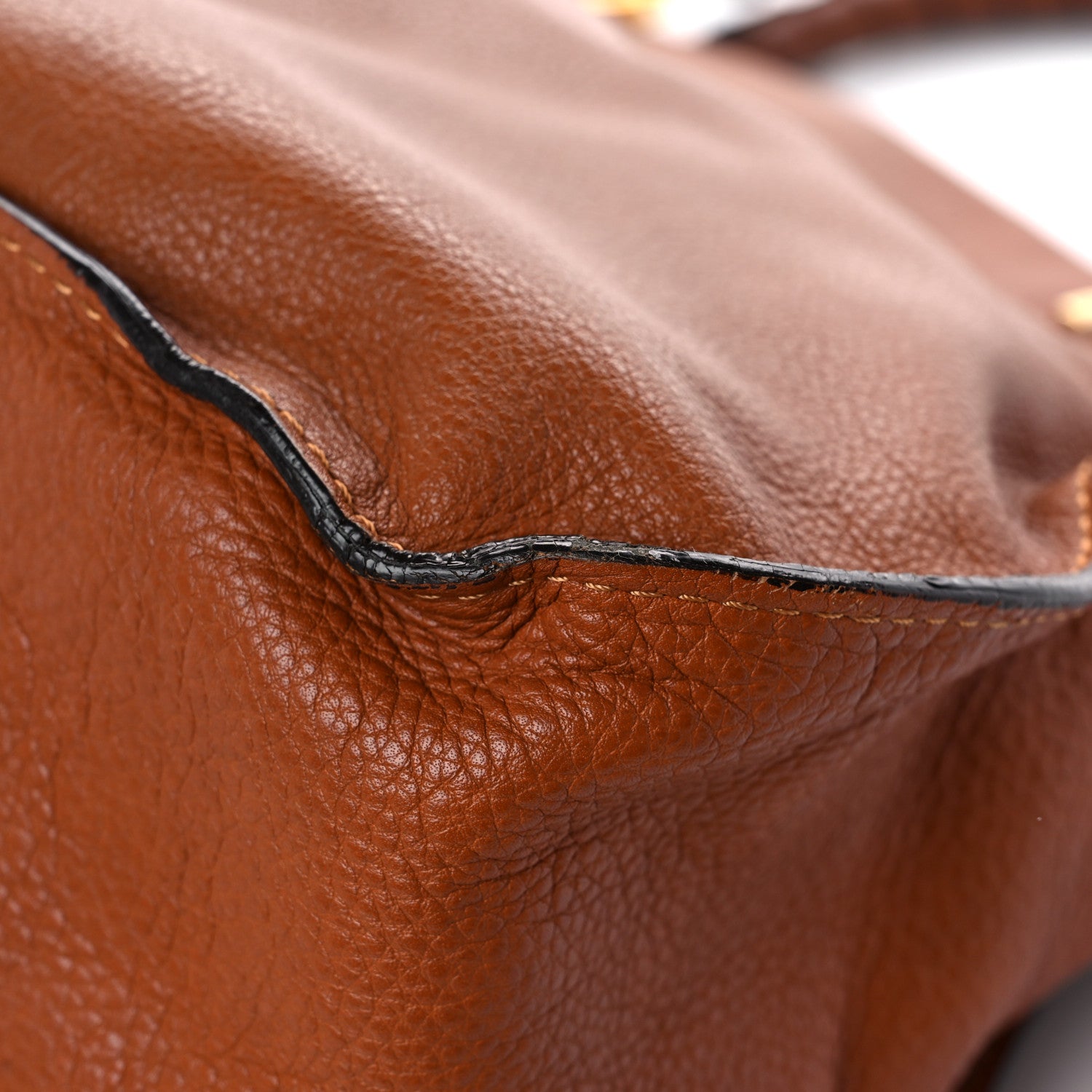 Chloe Calfskin Medium Marcie Satchel Tan 10 of 19