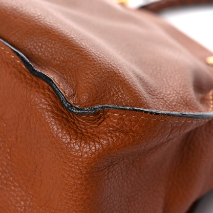 Chloe Calfskin Medium Marcie Satchel Tan 10 of 19