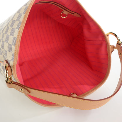 Louis Vuitton Damier Azur Delightful PM Pink 8 of 8