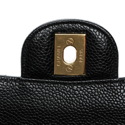 Chanel Caviar Quilted Medium Double Flap Black 5 of 8