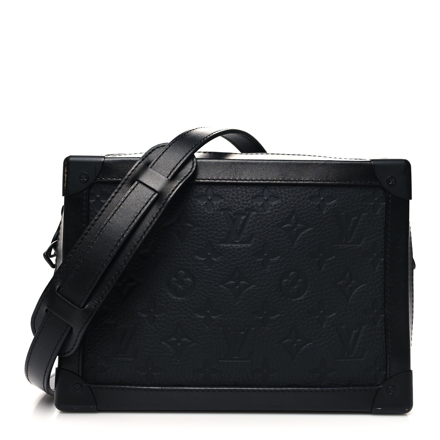 Louis Vuitton Taurillon Monogram Solar Ray Soft Trunk Black 1 of 13