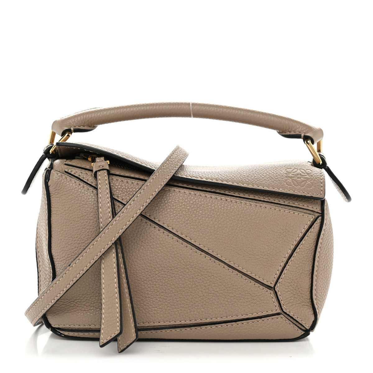 Loewe Calfskin Mini Puzzle Bag Sand 1 of 10