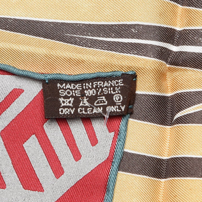 Hermes Silk Wako Ni Scarf 90 5 of 7