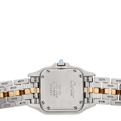 Cartier Stainless Steel 18K Yellow Gold 22mm Panthere Quartz Watch 4 of 4