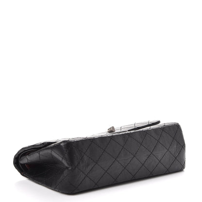 Chanel Aged Calfskin Quilted 2.55 Reissue 225 Flap Black 5 of 13