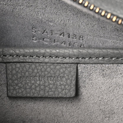 Celine Baby Drummed Calfskin Nano Luggage Kohl 7 of 10