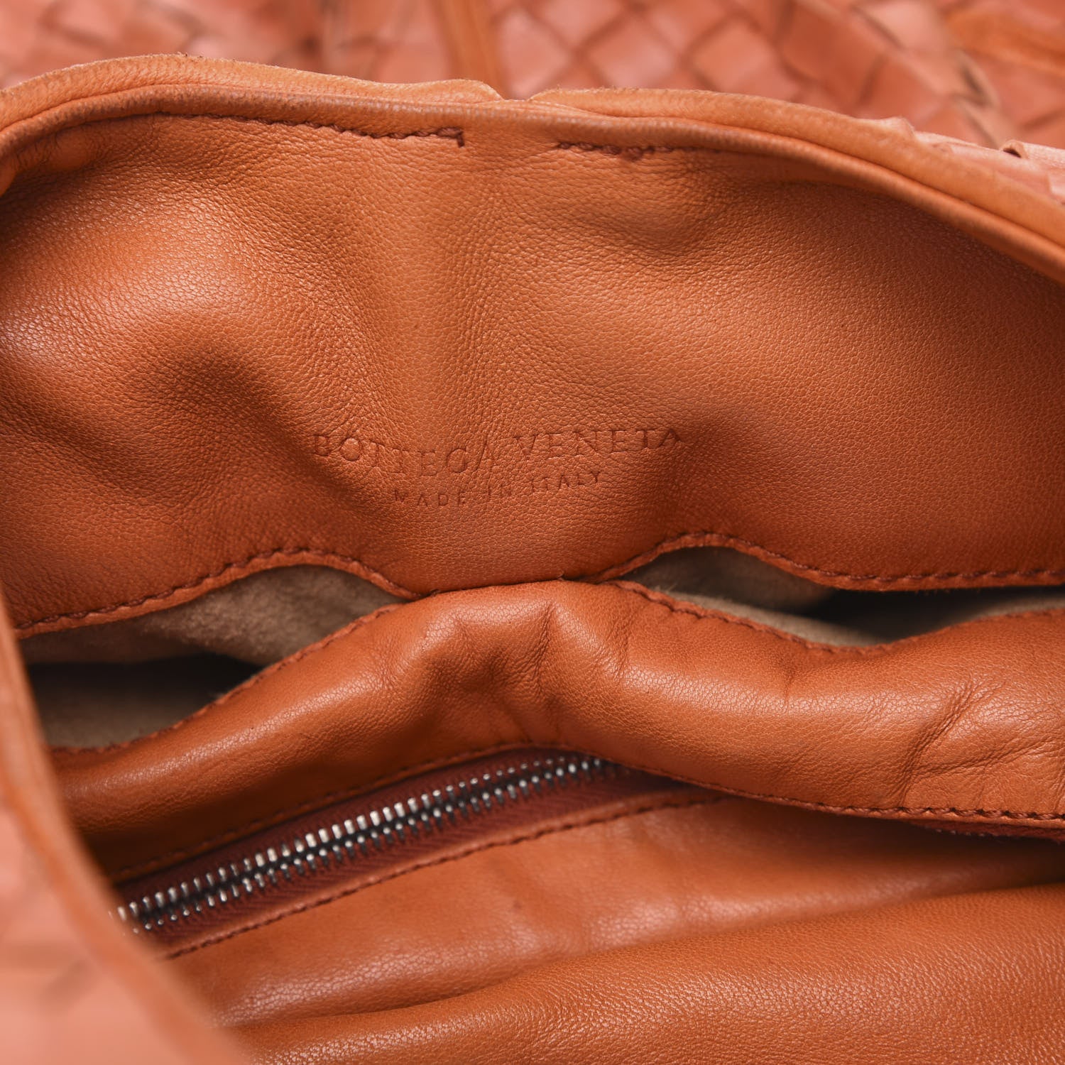 Bottega Veneta Nappa Intrecciato Ball Hobo Orange 6 of 18