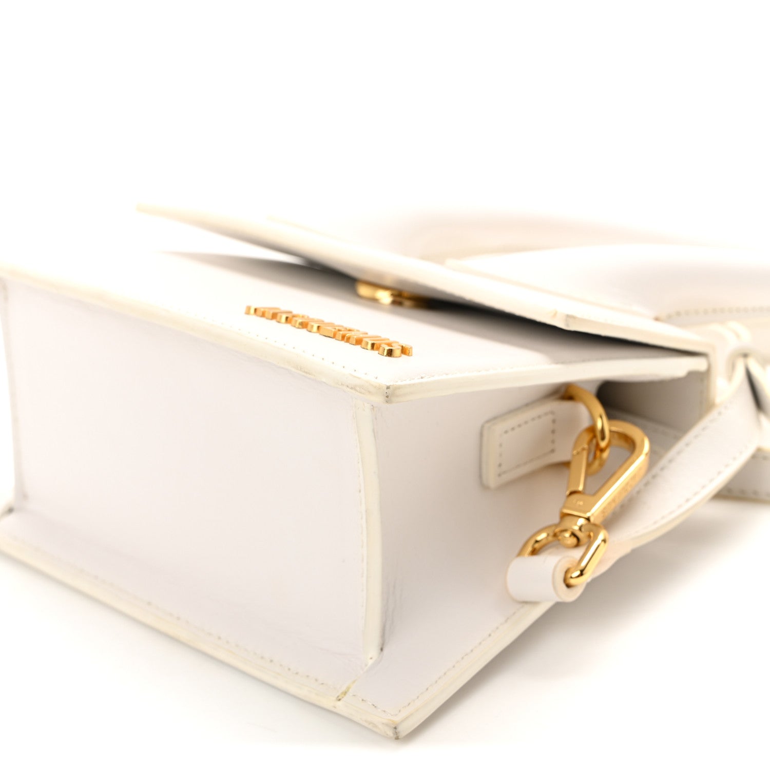 Jacquemus Smooth Calfskin Le Chiquito Moyen White 9 of 9