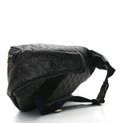Gucci Guccissima Web Belt Bag Black 3 of 9