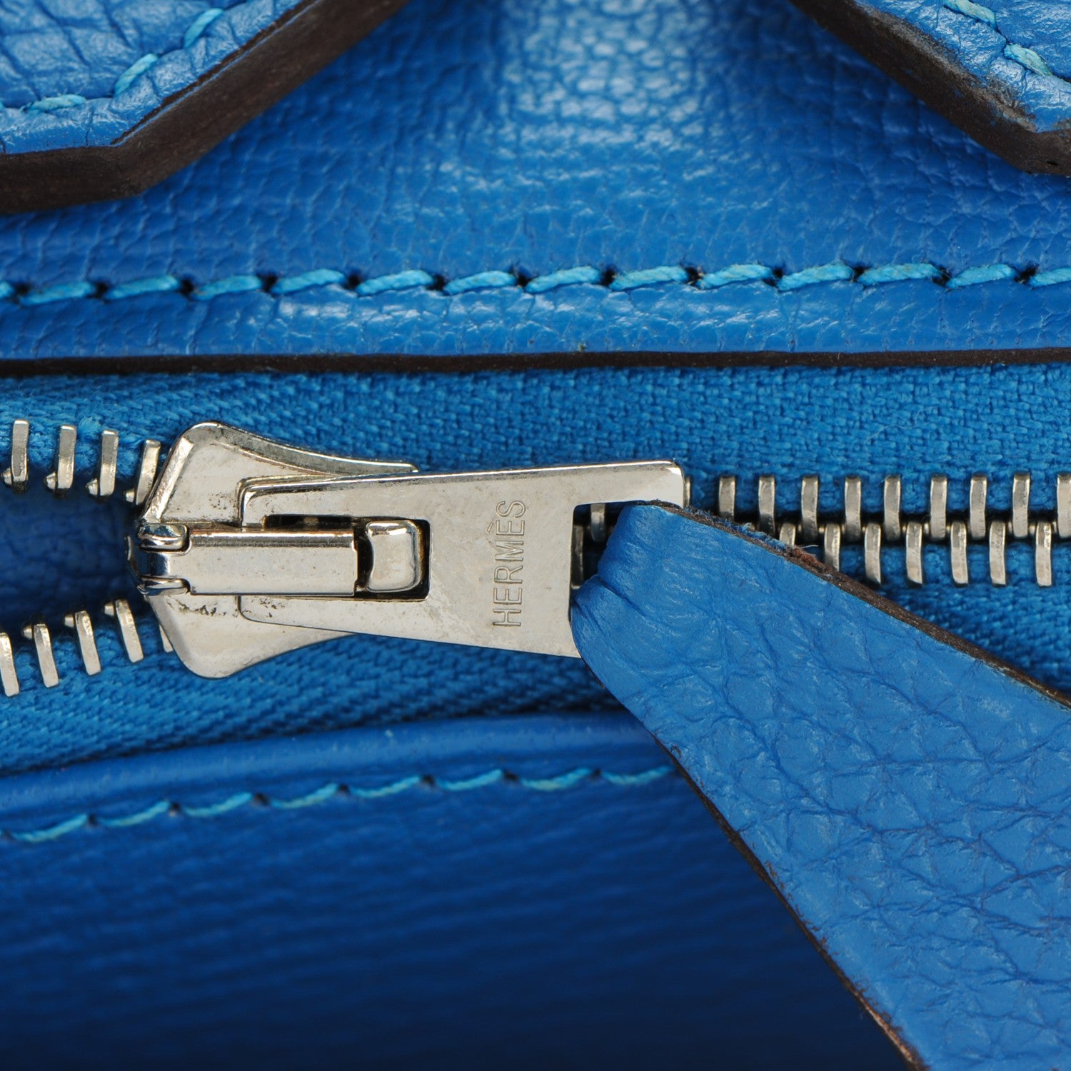 Hermes Taurillon Clemence Birkin 35 Mykonos 22 of 27
