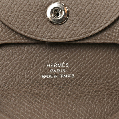 Hermes Epsom Bastia Coin Purse Etoupe 5 of 6