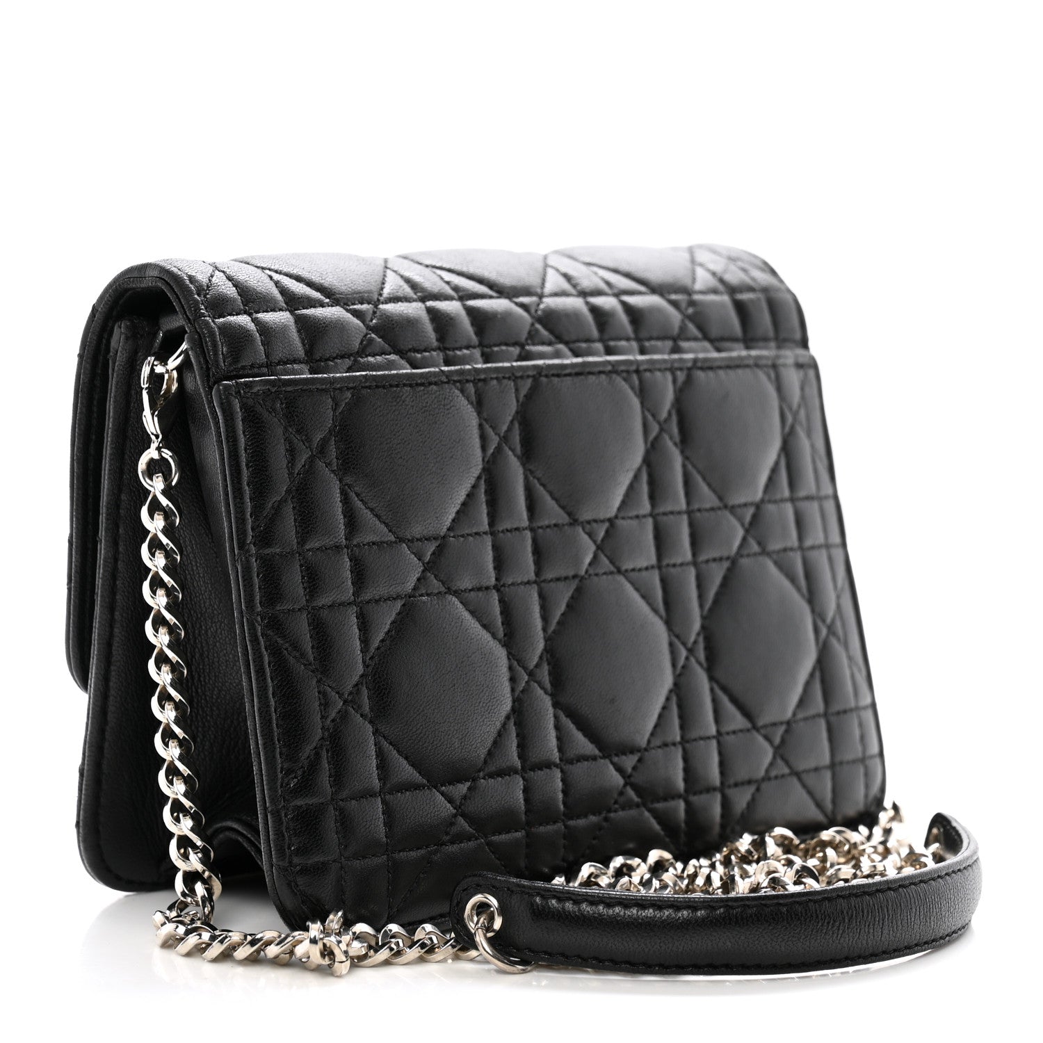 Christian Dior Lambskin Cannage Mini Miss Dior Flap Black 3 of 9