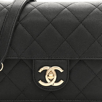 Chanel Caviar Quilted Like A Wallet Flap Black 8 of 10