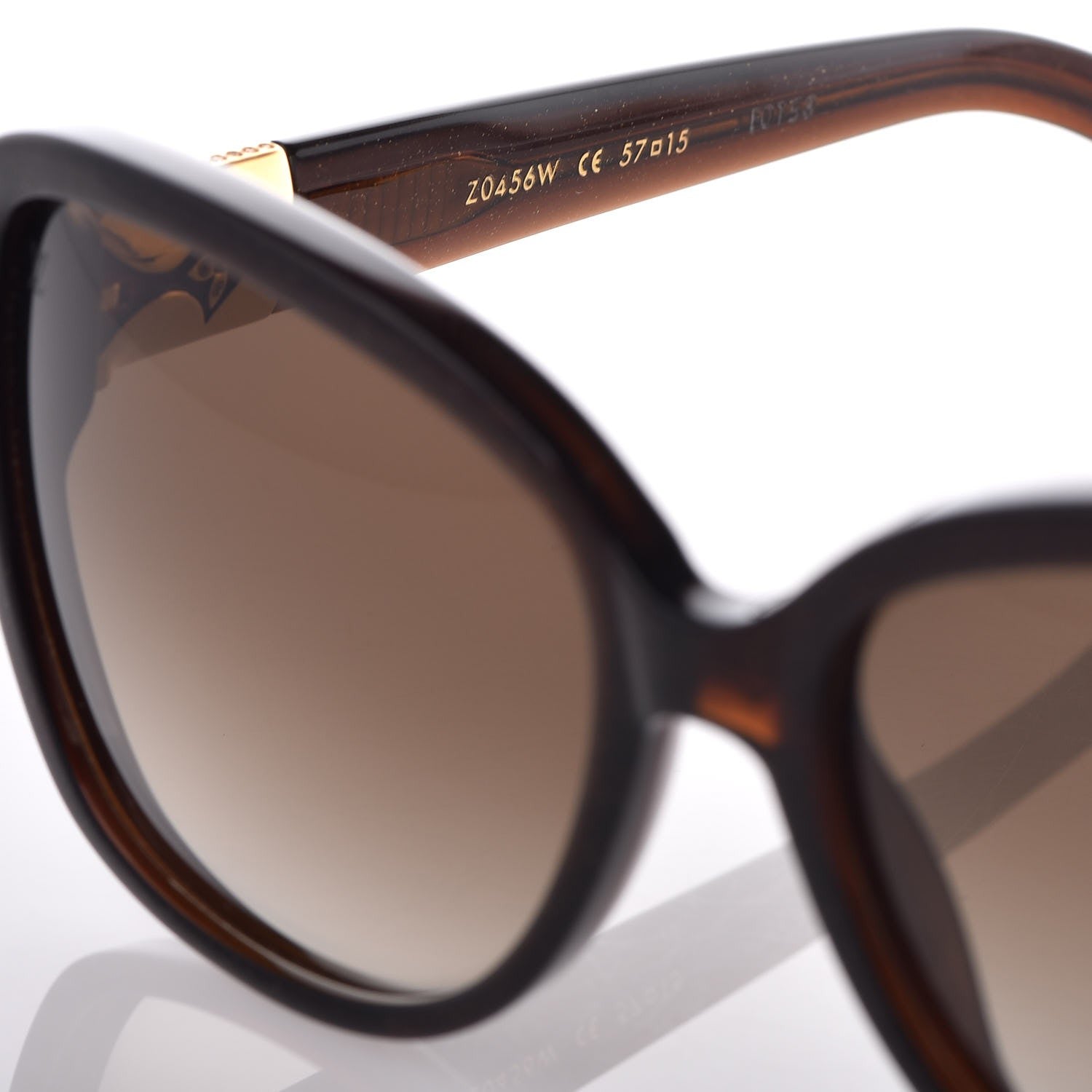 Louis Vuitton Heather Strass Sunglasses Z0456W Brown 6 of 8