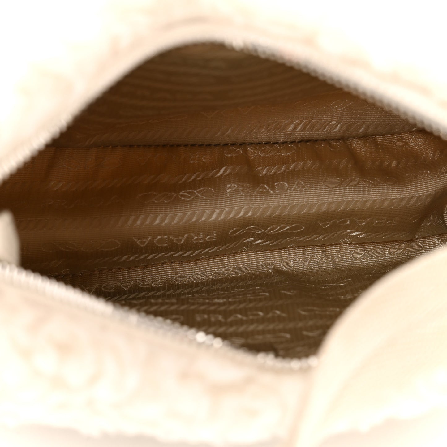 Cashmere Mini Re-Edition 2000 Bag Naturale