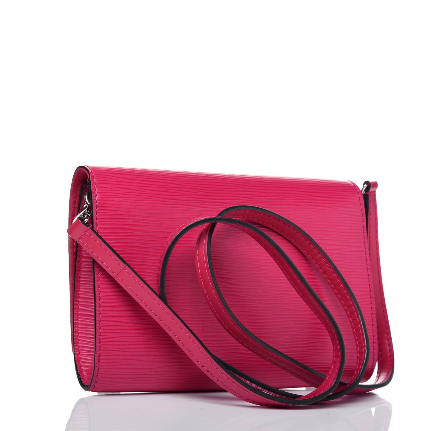 Epi Louise Strap PM Hot Pink