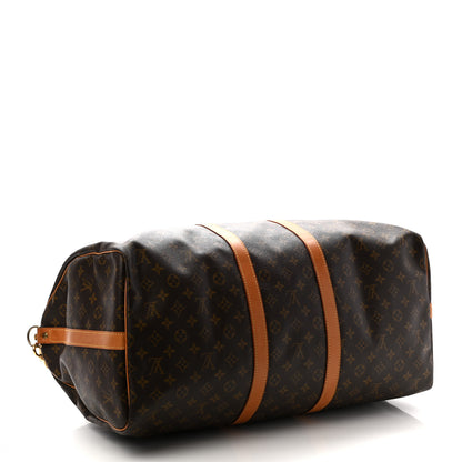Louis Vuitton Monogram Keepall Bandouliere 55 4 of 18