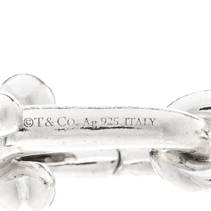 Tiffany Sterling Silver HardWear Graduated Link Necklace 4 of 4