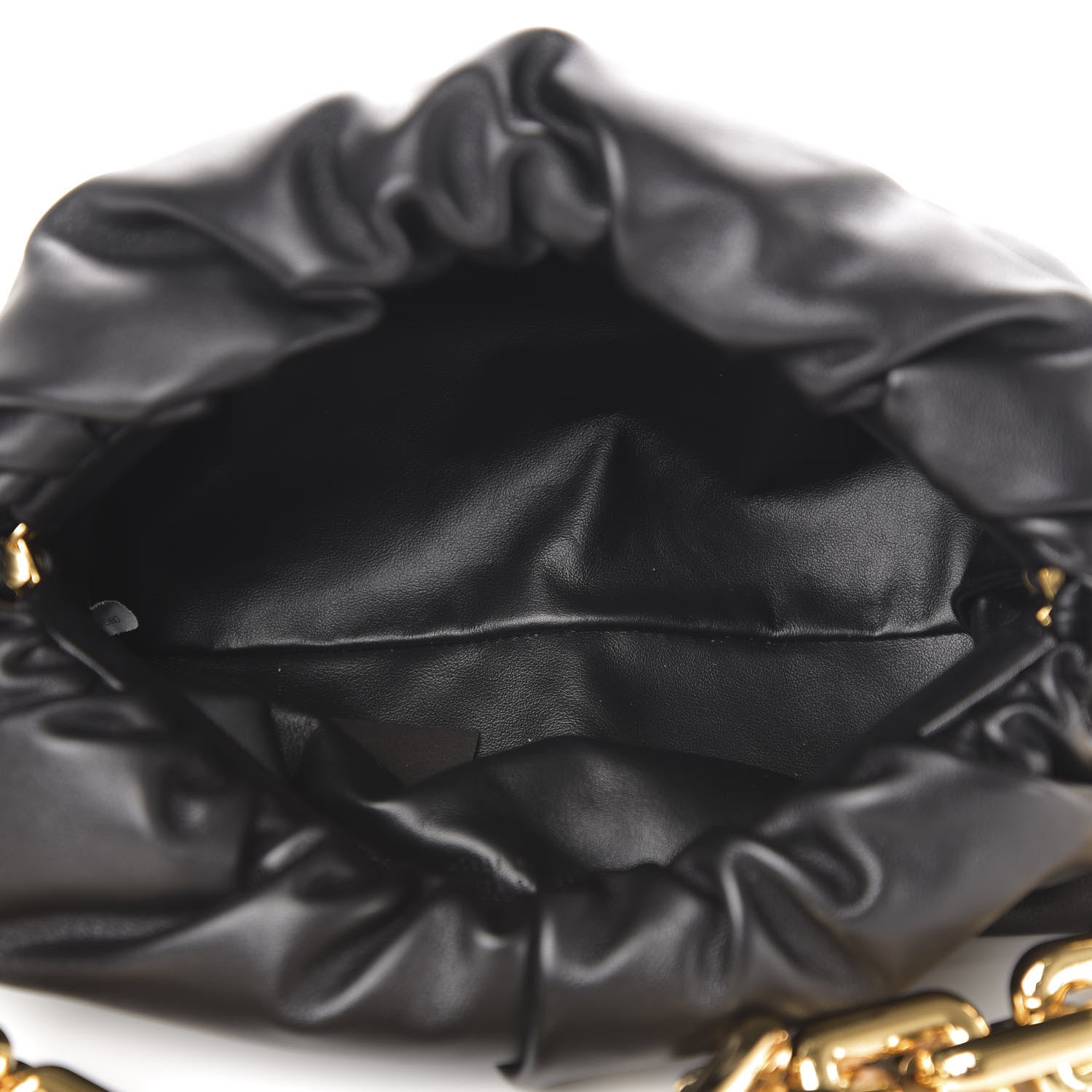 Bottega Veneta Calfskin The Pouch Chain Black 5 of 10