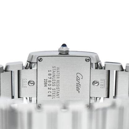 Cartier Stainless Steel 20mm Tank Francaise Quartz Watch 4 of 5