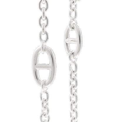 Hermes Sterling Silver Farandole Necklace 120 5 of 6